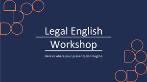 ورشة اللغة الإنجليزية القانونية