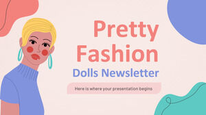 Информационный бюллетень о красивых модных куклах