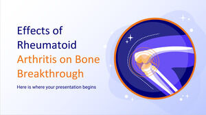 Efeitos da artrite reumatóide na ruptura óssea