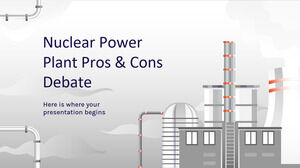 Nuclear Power Plant Pros & Cons Debate