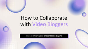 Cómo colaborar con bloggers de vídeo