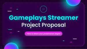 Gameplays Streamer Project Proposal