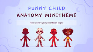 Lustiges Kinderanatomie-Minithema
