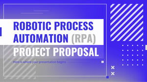ロボティック・プロセス・オートメーション（RPA）プロジェクトの提案
