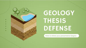 Geology Thesis Defense