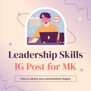 Capacità di leadership IG Post per MK