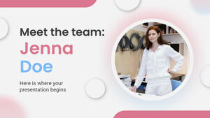 Rencontrez l'équipe : Jenna Doe