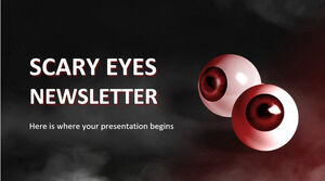 Scary Eyes Newsletter