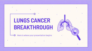 Percée dans le cancer du poumon
