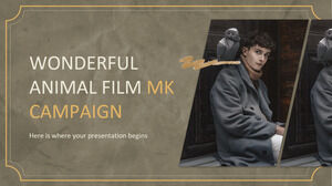 Wunderbare Tierfilm-MK-Kampagne