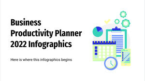 Infografiki Planowanie produktywności biznesowej 2023