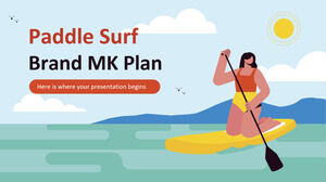 Paddle Surf Brand MK Plan