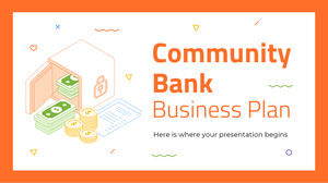Planul de afaceri al Băncii Comunitare