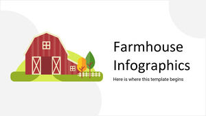 Infografía de granja