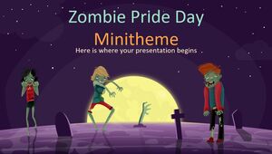Tema Mini Hari Kebanggaan Zombie
