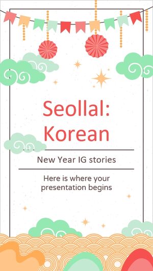 Seollal: Kore Yeni Yılı IG Hikayeleri