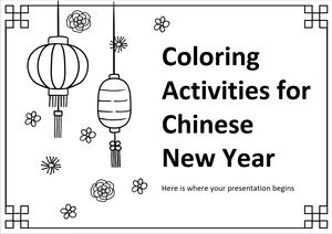 Activități de colorat pentru Anul Nou Chinezesc