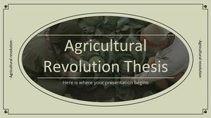 Teza de revoluție agricolă