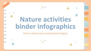 Doğa Etkinlikleri Bağlayıcı Infographics