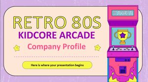 Perfil da empresa Retro Kidcore Arcade dos anos 80