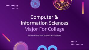 Üniversite için Bilgisayar ve Bilişim Bilimleri Ana Bilim Dalı