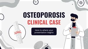 Caso Clínico de Osteoporosis