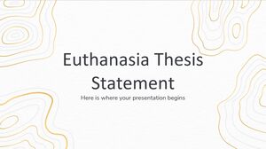 Énoncé de la thèse sur l’euthanasie