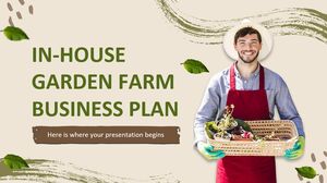 Planul de afaceri al fermei de grădină