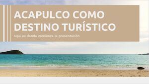 Acapulco como Destino Turístico