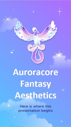 Auroracore Fantasy Aesthetics IG Stories Announcements