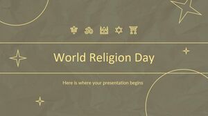 Minitema della Giornata Mondiale della Religione