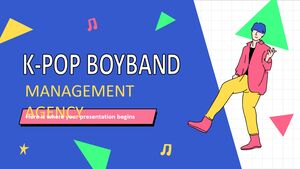 Agencja zarządzająca k-popowym boysbandem