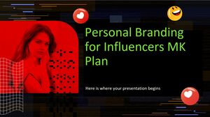 Piano MK di personal branding per influencer