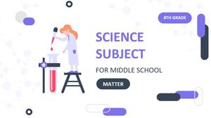 중학교 과학 과목 – 8학년: 물질