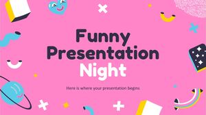 Funny Presentation Night