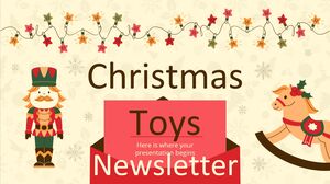 Newsletter des jouets de Noël