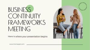 Treffen zu Business Continuity Frameworks