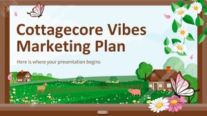 Plan marketing Cottagecore Vibes