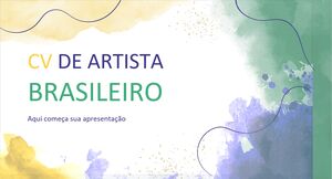CV d'artiste brésilien