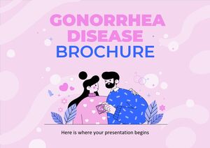 Gonorrhea Disease Brochure