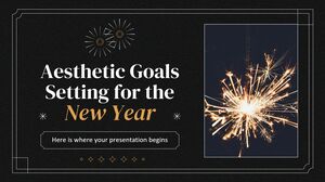 Stabilirea obiectivelor estetice pentru Anul Nou