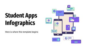 Infografice pentru aplicații pentru studenți