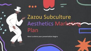 Plan marketingowy estetyki subkultury Zazou