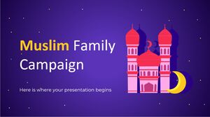 Кампания мусульманской семьи