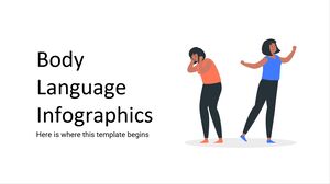 Infográficos de linguagem corporal