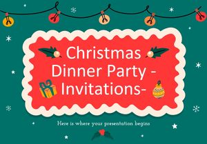 Inviti per la cena di Natale
