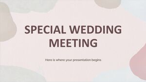 Special Wedding Meeting