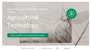 Jurusan Konservasi Sumber Daya Alam Perguruan Tinggi: Teknologi Pertanian