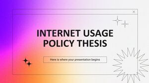 Internet Usage Policy Thesis