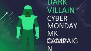 Campanha Dark Villain Cyber ​​​​Monday MK